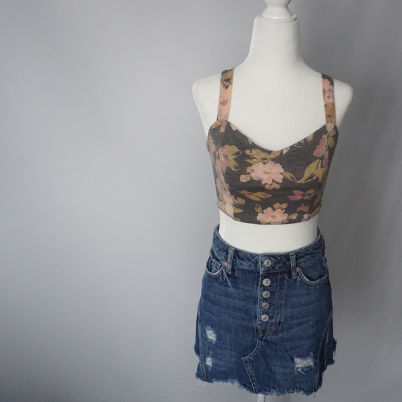 Kirra Tops - Floral Bandeau by Kirra